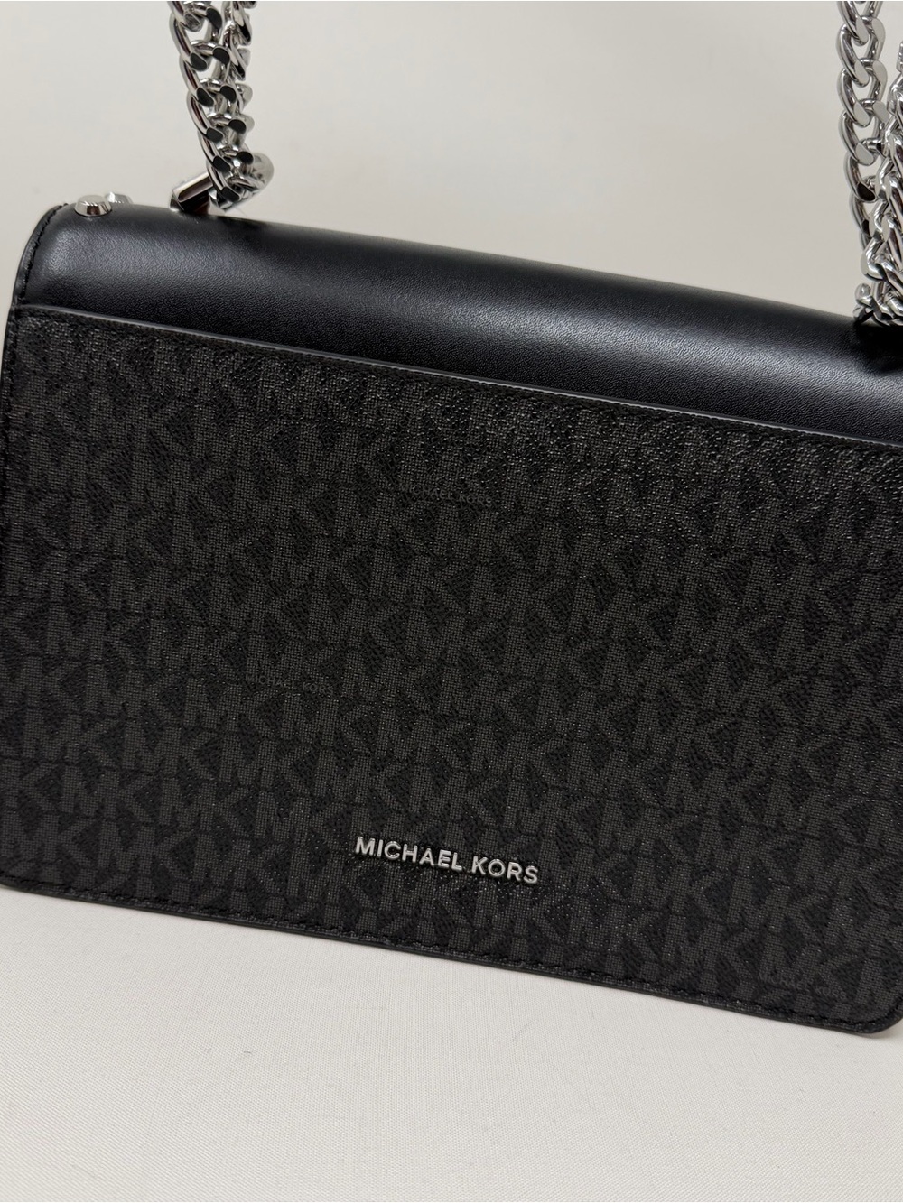 NEW MICHAEL KORS JADE BLACK MULTI ZEBRA GUSSET SHOULDER BAG - Picture 5 of 16